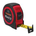 FCG-10M | Flexómetro compacto 10 m con grip, cinta 25 mm, Truper