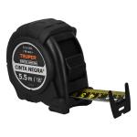 FCN-55M | Flexómetro contra impactos Cinta Negra x-ancha 27 mm 5.5 m