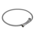 FFR-100V | Manguera lavabo/fregadero, vinilo gris, 1/2' x 1/2', 100 cm