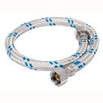 FFR-55 | Manguera para lavabo/fregadero, aluminio, 1/2' x 1/2', 55 cm