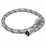 FFR-55X | Manguera lavabo/fregadero, acero inox, 1/2' x 1/2', 55 cm