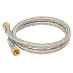 FGA-10X | Manguera para gas, acero inox, 3/8' x 3/8', 100 cm, Foset