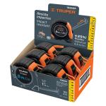 FH-8MC | Flexómetro Gripper 8 m cinta 25 mm display box con 6 piezas