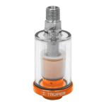 FISE | Filtro separador de agua y aceite, cuerda 1/4 NPT, Truper