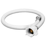 FLA-P40VL | Manguera lavabo/fregadero vinilo 40 cm con. plást. 1/2'x3/8'