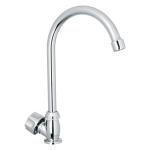 FP-314 | Llave individual para fregadero, ABS, cuello curvo, Basic