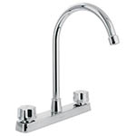 FP-320 | Mezcladora plástica 8' p/fregadero, cuello alto, hex Basic