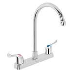 FP-320P | Mezcladora plástica 8' cuello alto para fregadero, palanca