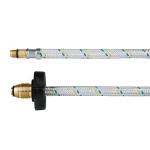 FPIG-55 | Manguera pigtail, aluminio, 7/16' x 7/8', 55 cm, Foset