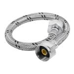 FWC-35X | Manguera para WC, acero inox, 1/2' x 7/8', 35 cm, Foset