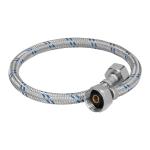 FWC-50 | Manguera para WC, aluminio, 50 cm, 1/2' x 7/8', Foset