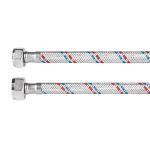 FWC-50P | Manguera para WC, aluminio, 1/2' x 7/8', 50 cm, Foset Basic