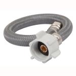 FWC-P30VL | Manguera WC, vinilo, 3/8'x7/8', 30 cm, conector plástico