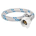 FWC-P35 | Manguera WC, aluminio, 1/2' x 7/8', 35 cm, conector plástico