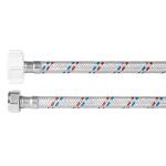 FWC-P35P | Manguera WC, aluminio, 1/2'x7/8', 35 cm, plást/metál, Basic