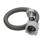 FWC-P35V | Manguera para WC, vinilo, 1/2'x7/8', 35cm, conector plástico