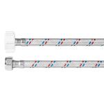 FWC-P60P | Manguera WC, aluminio, 1/2'x7/8', 60 cm, plást/metál, Basic