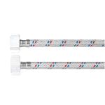 FWC-PP50P | Manguera WC, aluminio, 1/2'x7/8', 50 cm, plást/plást, Basic