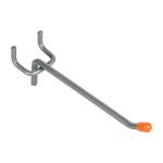 GA-4 | Gancho recto de 4' para perfocel y panel ranurado, Truper