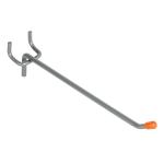 GA-6 | Gancho recto de 6' para perfocel y panel ranurado, Truper