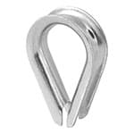 GC-1/2 | Bolsa con 5 guardacabos para cable de acero de 1/2', Fiero