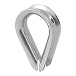 GC-7/16 | Bolsa con 5 guardacabos para cable de acero de 7/16', Fiero