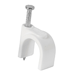 GCU-16B | Bolsa con 20 grapas blancas de 16 mm para cable redondo