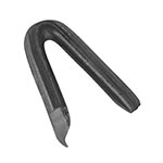 GRA-1N | Caja con 10 kg de grapas 1' negras p/alambre de púas, Fiero