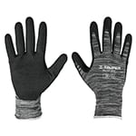 GU-131 | Guantes de nylon recubiertos de nitrilo arenoso, CH, Truper