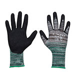GU-132 | Guantes de nylon recubiertos de nitrilo arenoso, M, Truper