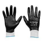 GU-152 | Guantes de poliéster con recubrimiento de nitrilo, M, Truper