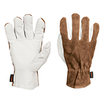 GU-735 | Guantes de piel de cabra con dorso de carnaza, Truper