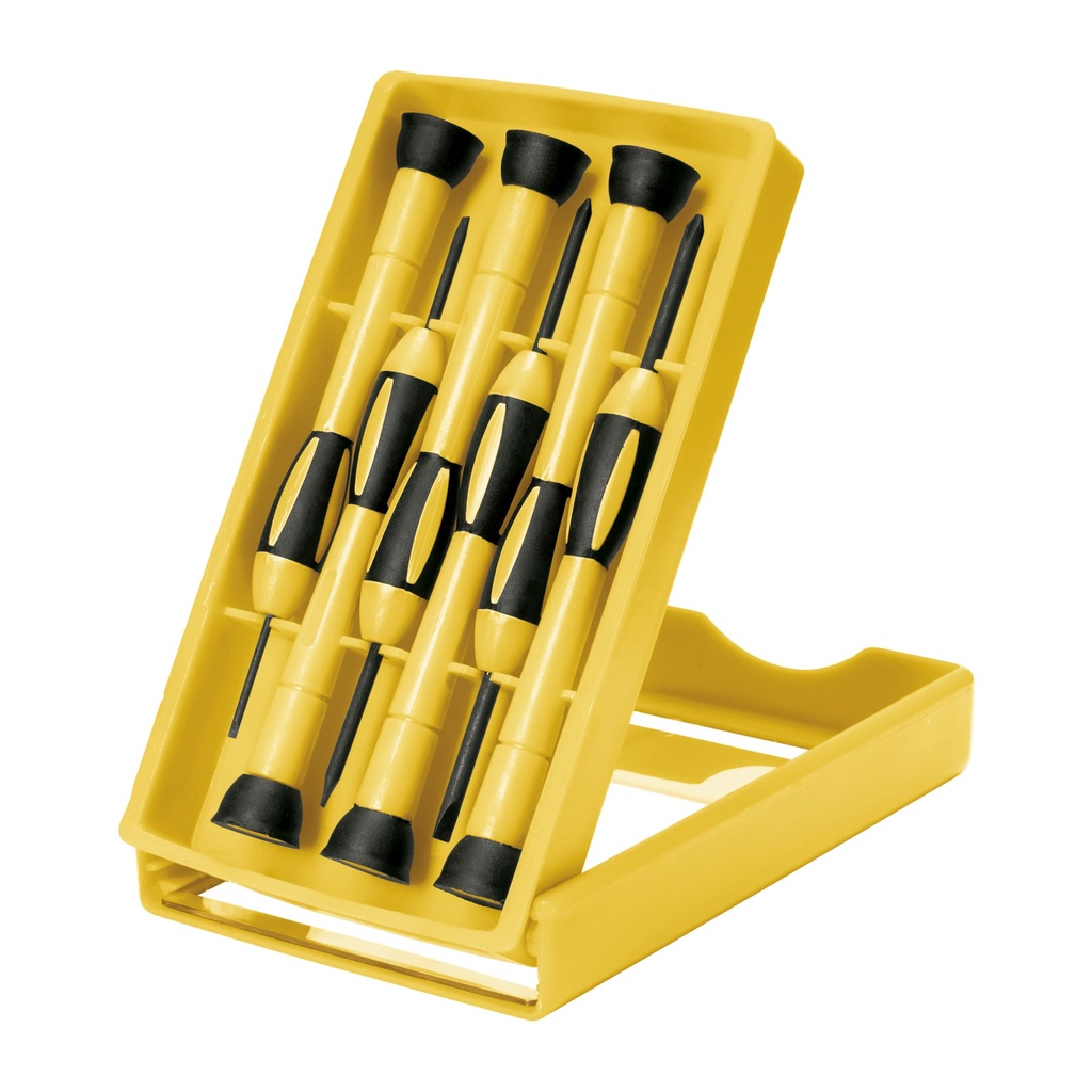 J-DEJ-6 | Juego con 6 desarmadores de precisión, Pretul