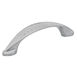 JAL-1212 | Jaladera metálica de 96mm estilo 'Elipse', níquel satinado