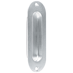 JALE-32 | Jaladera de embutir ovalada acabado cromo mate, Hermex