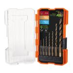 JBAV-7 | Juego de 7 brocas HSS para metal en estuche, Truper Expert