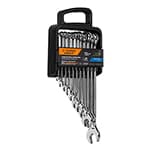 JC-11M | Juego de 11 llaves combinadas mm pulidas, Truper Expert