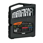 JC-20PM | Juego de 20 llaves combinadas std y mm pulidas, Expert