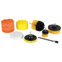 JCE-11P | Juego 11 accesorios de limpieza y pulido p/taladro, Pretul