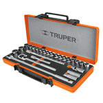 JD-1/2X26MP | Juego de 25 herramientas cuadro 1/2' std y mm para mecánico