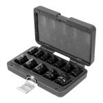 JDI-1/2X12H | Juego de 12 dados cuadro 1/2' de impacto 6 puntas std