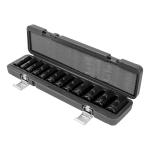 JDI-1/2X12HL | Juego de 12 dados largos cuadro 1/2' de impacto 6 puntas std