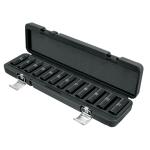 JDI-1/2X12ML | Juego de 12 dados largos de impacto cuadro 1/2', 6 puntas mm