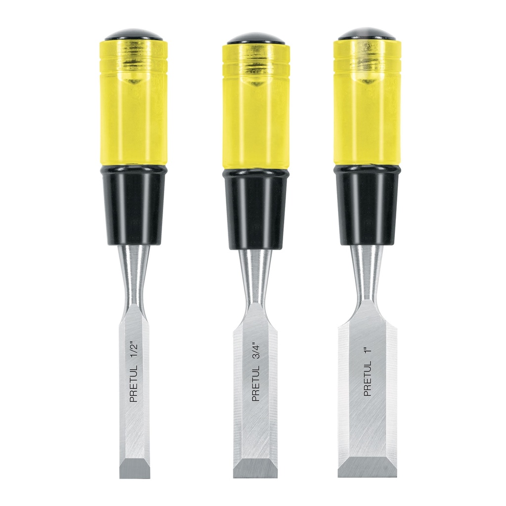 JFP-3 | Juego de 3 formones Pretul