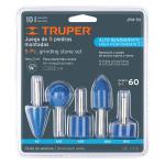 JPM-5X | Juego de 5 piedras montadas zanco 1/4', alto rendimiento