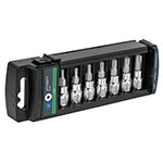 JPT-3/8X7T | Juego de 7 dados cuadro 3/8' punta torx, Truper