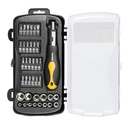 JUDA-39P | Juego de 39 herramientas 1/4' para mecánico, Pretul