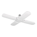 LED-350V | Lámpara LED 32W tipo ventilador, 4 aspas ajustables, Volteck