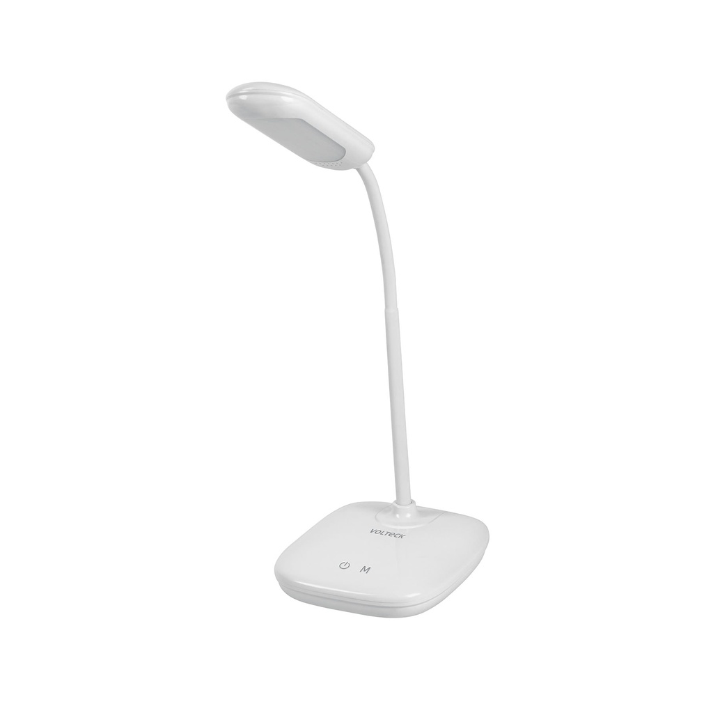 LES-100L | Lámpara de LED 5W cuello flexible para escritorio, Volteck