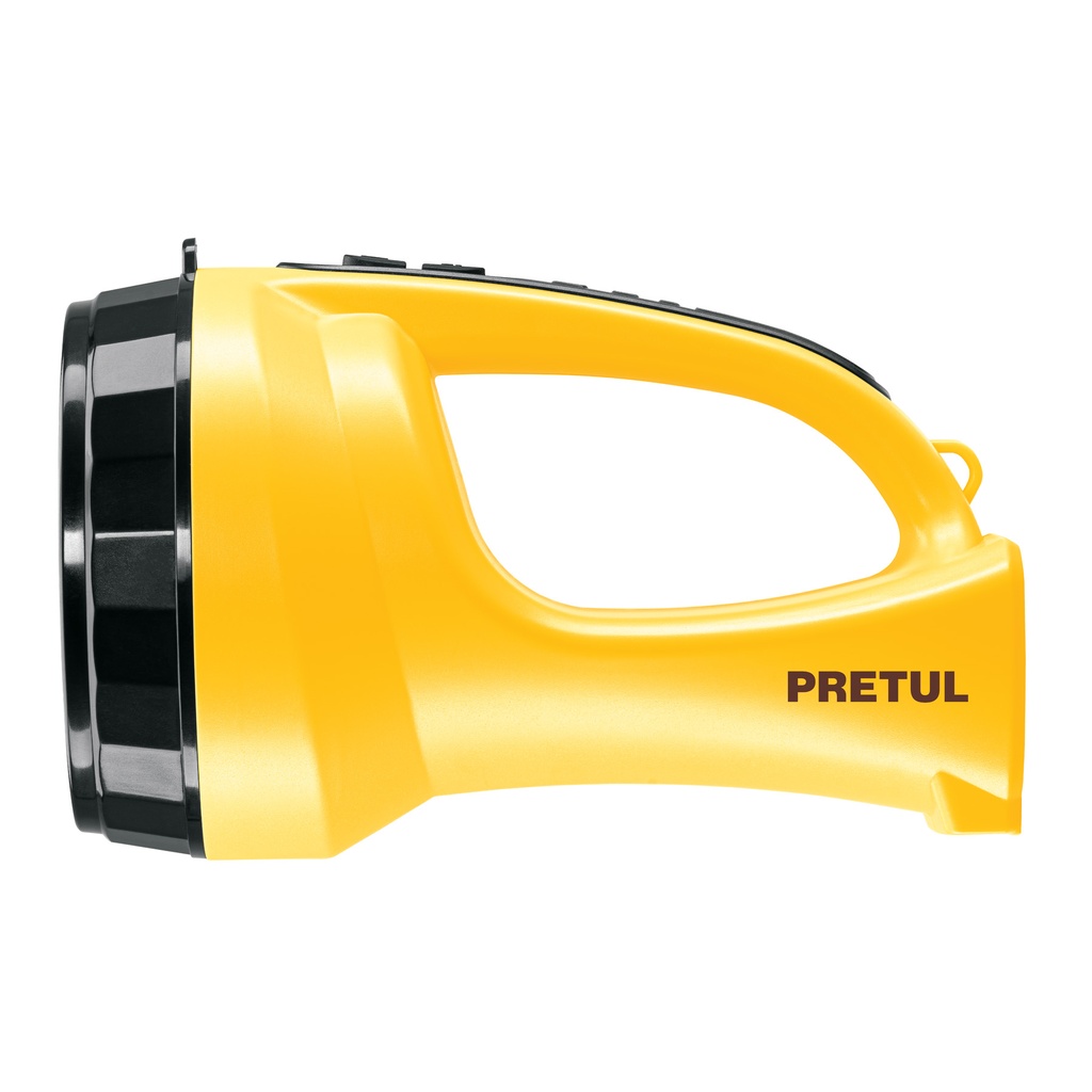 LIRE-145P | Linterna reflectora 5 LEDs 200 lm recargable, Pretul